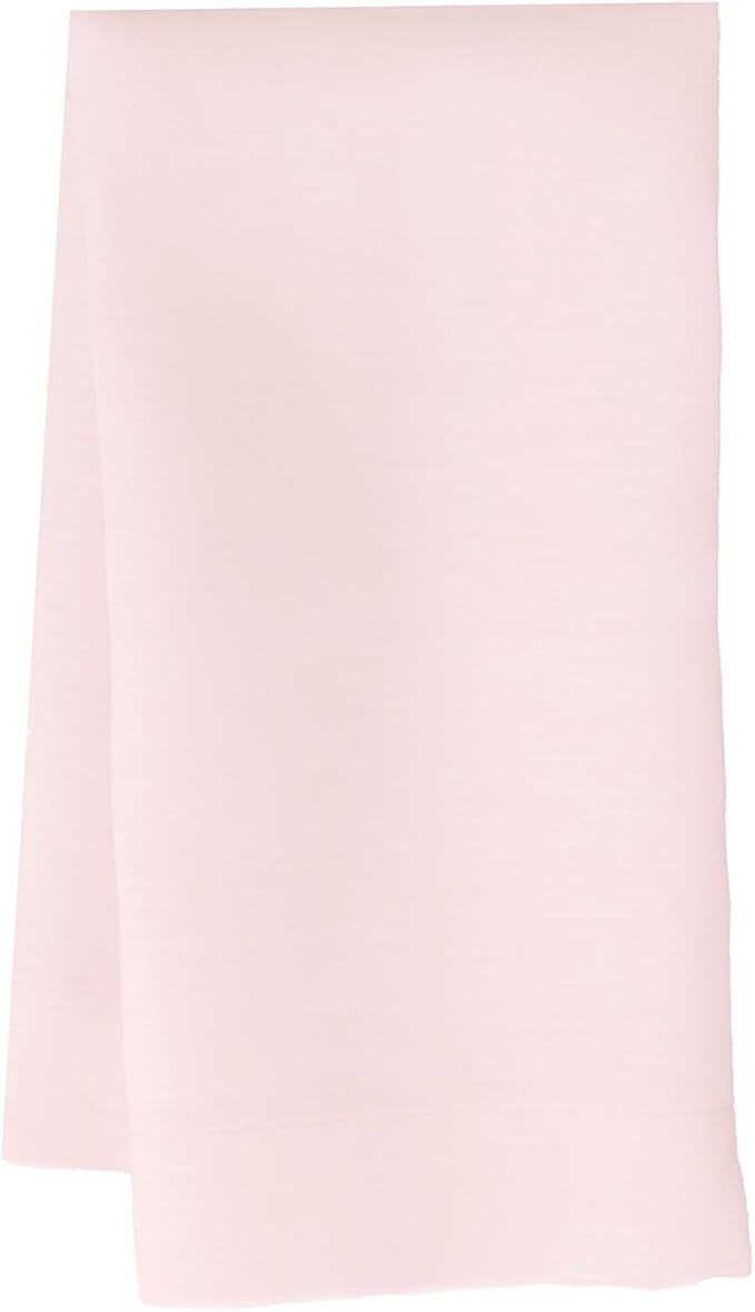 Huddleson Pink Linen Napkin 20x20 (Set of Four) Luxury Italian Linen Napkin Sewn in US