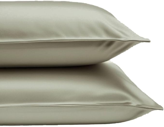 Faceplant Bamboo Supreme Pillowcase Set: Sage: Standard/Queen