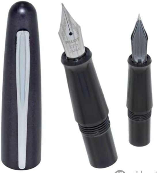 Goldspot Personalized Pilot Metropolitan Retro Pop Fountain Pen in Custom Engraved Pen in Gray