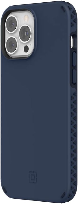 Incipio Grip Case for iPhone 13 Pro Max & iPhone 12 Pro Max – MagSafe Compatible Slim Protective Phone Case with 14ft Drop Protection, Anti-Slip, Scratch-Resistant Finish – Midnight Navy