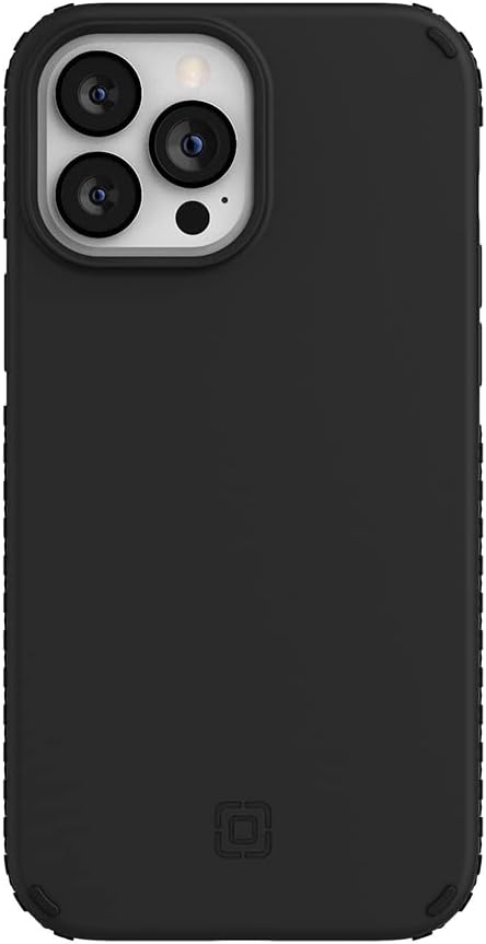 Incipio Grip Case for iPhone 13 Pro Max & iPhone 12 Pro Max – MagSafe Compatible Slim Protective Phone Case with 14ft Drop Protection, Anti-Slip, Scratch-Resistant Finish – Black
