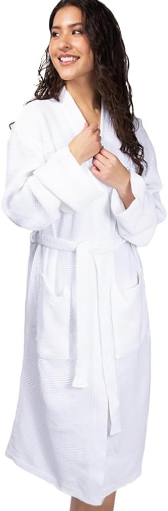 Cariloha Waffle Knit Bath Robe