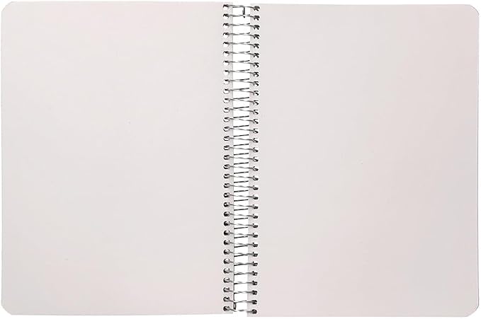 Liderpapel Spiral Notebook A5 Cardboard Cover Kraft Backed 120H Paper 100% Recycled 80 g Smooth