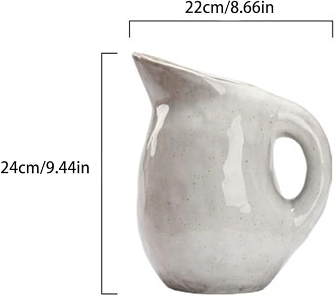 Vases Wabi-sabi Style Retro Ceramic Vase High-end Art Bottle Suitable for Vase Placement in Home Living Room and Office Desktop Vase