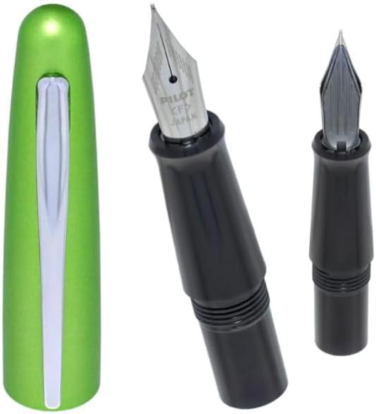 Goldspot Personalized Pilot Metropolitan Retro Pop Fountain Pen in Custom Engraved Pen in Green