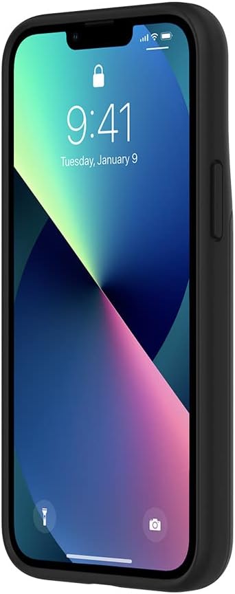 Incipio Stashback Wallet Case for iPhone 12 Pro Max & 13 Pro Max – Slim Dual-Layer Protective Case with 12ft Drop Protection, Slide-Out Card Storage, Shock-Absorbing, Scratch-Resistant - Jet Black