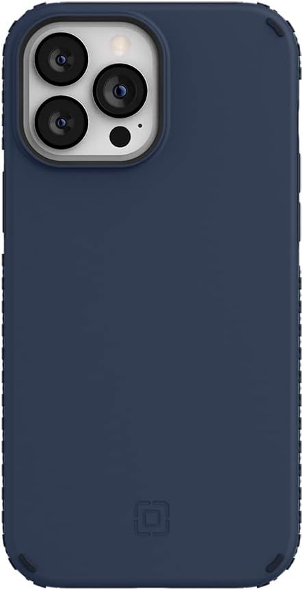 Incipio Grip Case for iPhone 13 Pro Max & iPhone 12 Pro Max – MagSafe Compatible Slim Protective Phone Case with 14ft Drop Protection, Anti-Slip, Scratch-Resistant Finish – Midnight Navy