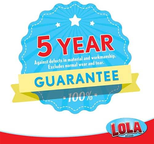 LOLA - The Original- Pot & Pan Brush, Heavy Duty Brass Wire & Tampico Bristles, Handle Made from Sustainable Birch Wood for Cleaning, 1 Count
