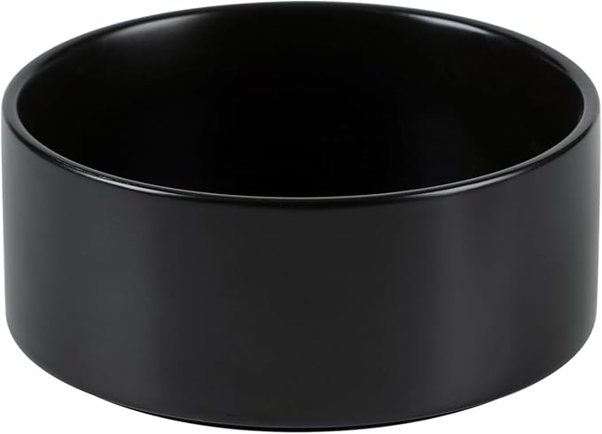 Havniva 6.1” Ceramic Dog Bowls, Dog Food and Water Bowl for Small & Medium Dogs, Durable Dog Water Bowl with Non-Slip Rubber Base Large Capacity Pet Feeding Bowl