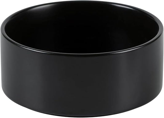 Havniva 6.1” Ceramic Dog Bowls, Dog Food and Water Bowl for Small & Medium Dogs, Durable Dog Water Bowl with Non-Slip Rubber Base Large Capacity Pet Feeding Bowl
