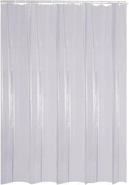 RIDDER Brillant Clear PVC Free Shower Curtain - 70.9'' X 78.7''