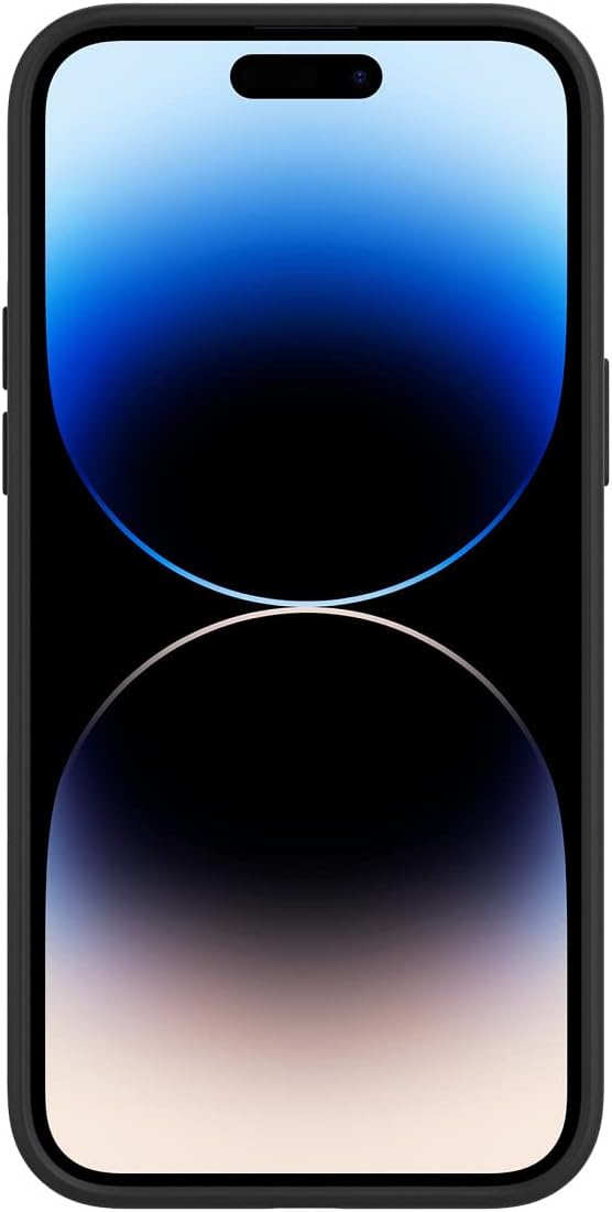 Incipio Organicore Clear Series Case for iPhone 14 Pro Max, 100% Certified Compostable with 14 ft (4.3m) Drop Protection - Charcoal/Clear (IPH-2047-CHLC)