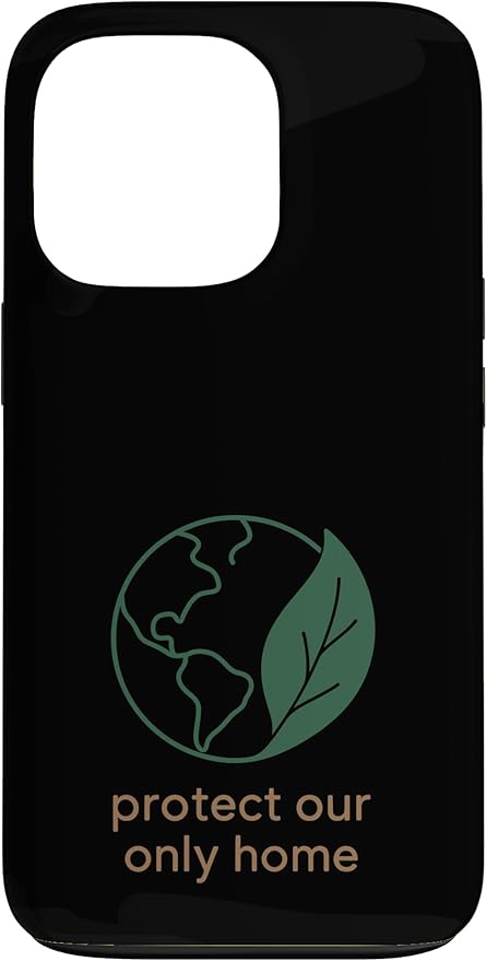 Plastic Free Eco Friendly Zero Waste Sustainable Green Case for iPhone 13 Pro