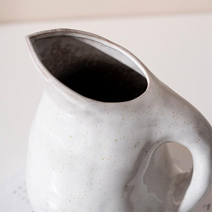 Vases Wabi-sabi Style Retro Ceramic Vase High-end Art Bottle Suitable for Vase Placement in Home Living Room and Office Desktop Vase