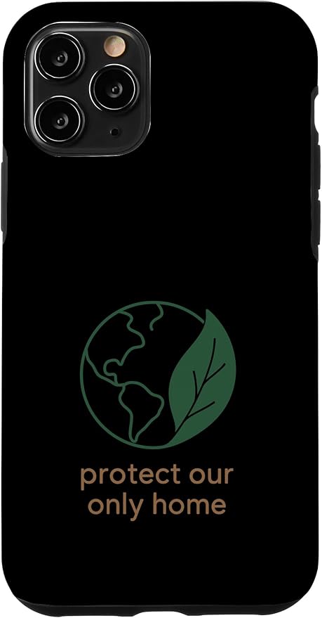 Plastic Free Eco Friendly Zero Waste Sustainable Green Case for iPhone 11 Pro
