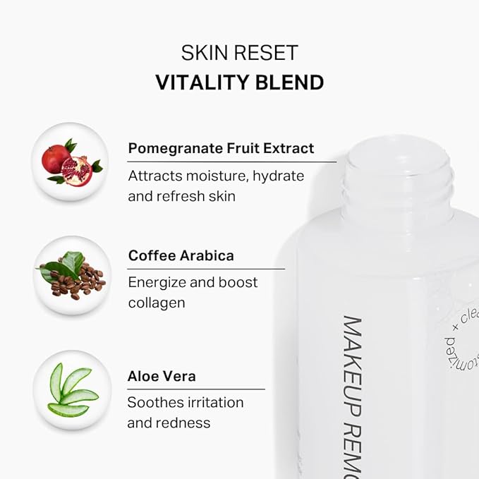 Y'OUR Soothing Micellar Cleansing Water | Removes Waterproof Makeup for Face, Eyes & Lips | Hydrating, Oil Control for Sensitive Skin | Permanent Lipstick Remover, with Aloe Vera & Fruit Extracts