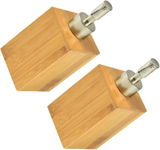 2 Pcs Soap Dispensers 250ml Refillable Pump Bottles Lightweight Hand Dispensers with Stainless Steel Pump Design for Bathroom and Hotel Use