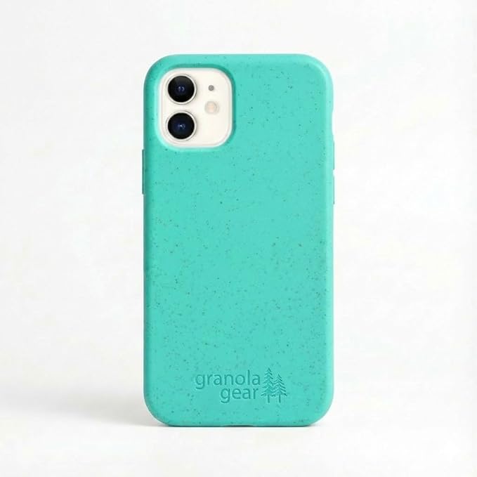 Eco by GranolaGear - Eco Friendly Phone Case for iPhone 11 Pro Max by GranolaGear - Biodegradable, Compostable, Plastic-Free, Made from Plants - Sea Glass