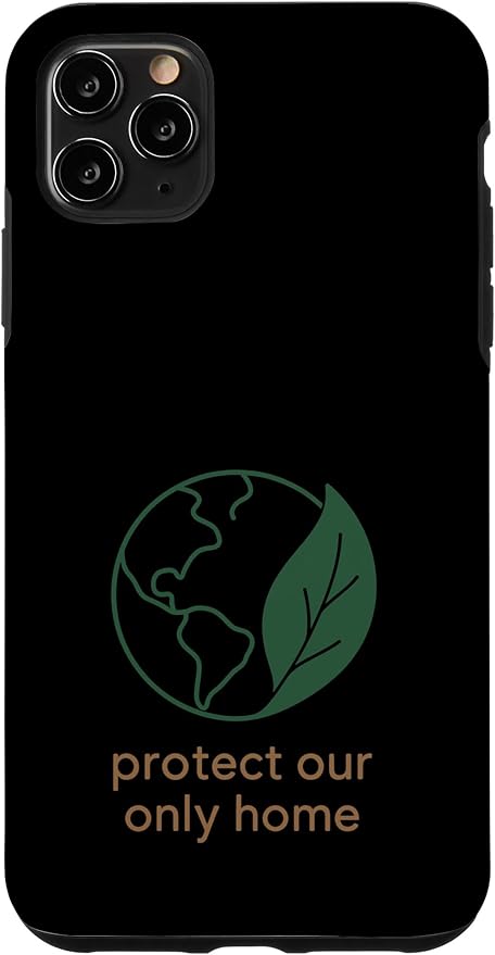 Plastic Free Eco Friendly Zero Waste Sustainable Green Case for iPhone 11 Pro Max