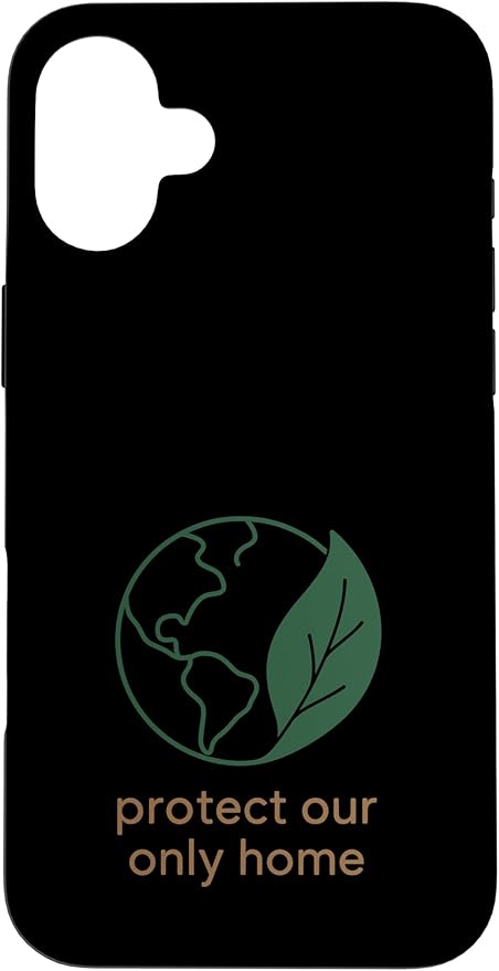 Plastic Free Eco Friendly Zero Waste Sustainable Green Case for iPhone 16 Plus