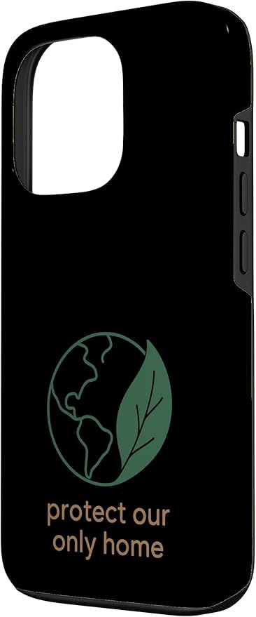 Plastic Free Eco Friendly Zero Waste Sustainable Green Case for iPhone 13 Pro