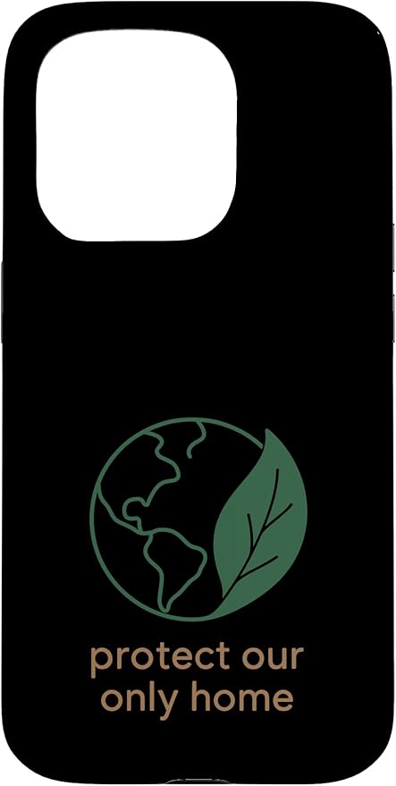 Plastic Free Eco Friendly Zero Waste Sustainable Green Case for iPhone 15 Pro