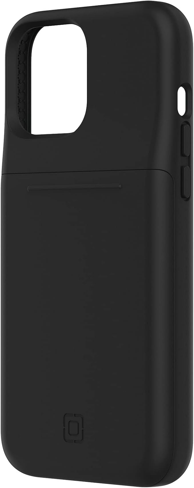 Incipio Stashback Wallet Case for iPhone 12 Pro Max & 13 Pro Max – Slim Dual-Layer Protective Case with 12ft Drop Protection, Slide-Out Card Storage, Shock-Absorbing, Scratch-Resistant - Jet Black