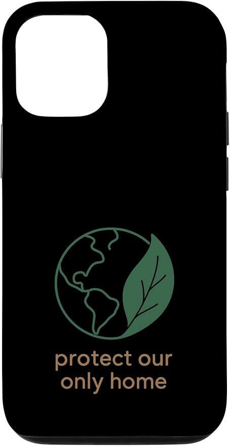 Plastic Free Eco Friendly Zero Waste Sustainable Green Case for iPhone 12/12 Pro