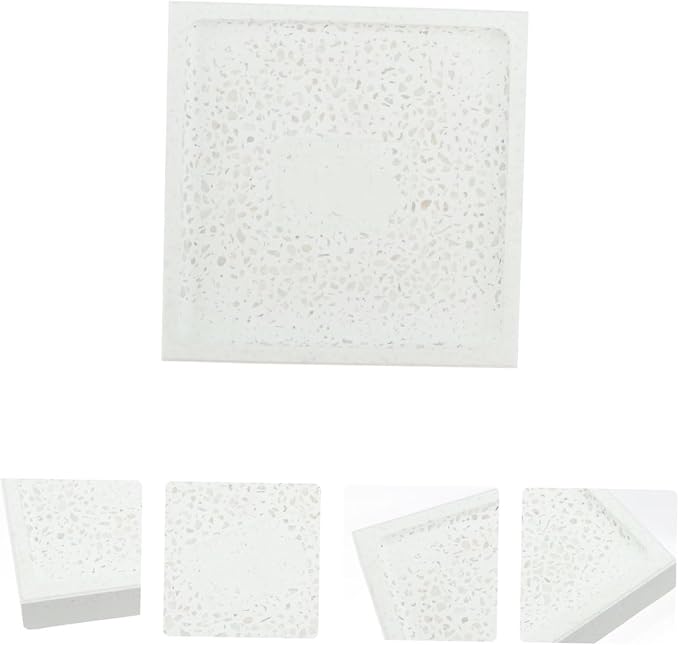 CALLARON Diatomite Soap Dish Bathroom Soap Holder Water-Absorbent Quick-Dry Diatomaceous Material for Shower and Kitchen Use