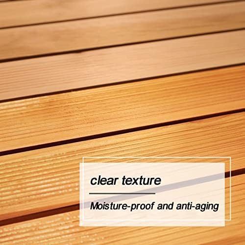 Teak Shower Mat Foldable Luxury Wooden Non-Slip Wood Bath Mat for Bathroom Bathtub Indoor Outdoor,Non Slip Wooden Shower Mat Heavy Duty Bathtub Mat for Indoor/Outdoor Use Customizable Size 3