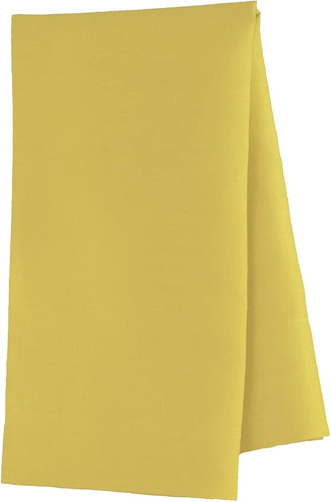 Huddleson Citron Yellow Linen Napkin 20x20 (Set of Four) Luxury Italian Linen Napkin Sewn in US