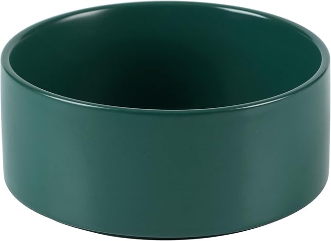 Havniva 8.3” Ceramic Dog Bowls, Dog Food and Water Bowl for Large Dogs, Durable Dog Water Bowl with Non-Slip Rubber Base Large Capacity Pet Feeding Bowl