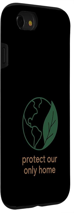 Plastic Free Eco Friendly Zero Waste Sustainable Green Case for iPhone SE (2020) / 7 / 8