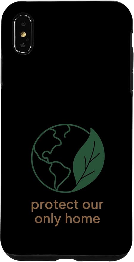 Plastic Free Eco Friendly Zero Waste Sustainable Green Case for iPhone XS Max