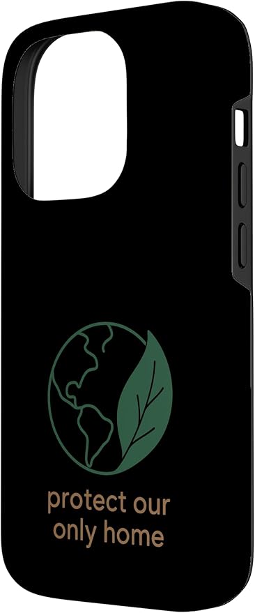 Plastic Free Eco Friendly Zero Waste Sustainable Green Case for iPhone 14 Pro