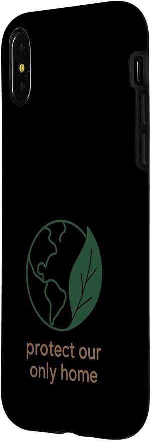 Plastic Free Eco Friendly Zero Waste Sustainable Green Case for iPhone X/XS