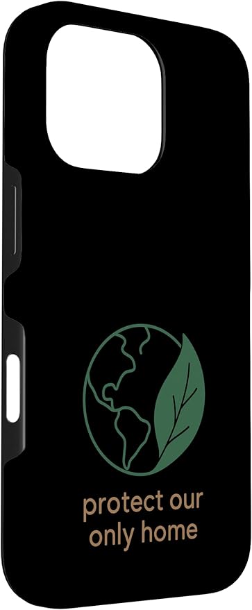 Plastic Free Eco Friendly Zero Waste Sustainable Green Case for iPhone 16 Pro