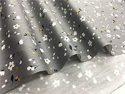 TAOSON 100% Cotton 300 Thread Count Envelope Style V Shaped/Tri/Boomerang Standard Pillow Case Cushion Cover Only Cover No Insert (White Floral & Dark Gray/Grey)