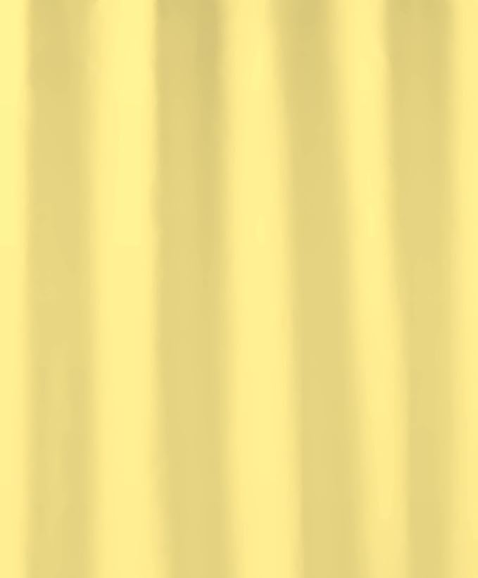 Kleine Wolke PVC Free 100% EVA Uno Shower Curtain 70.9x78.7in [180x200cm] (Mimosa)