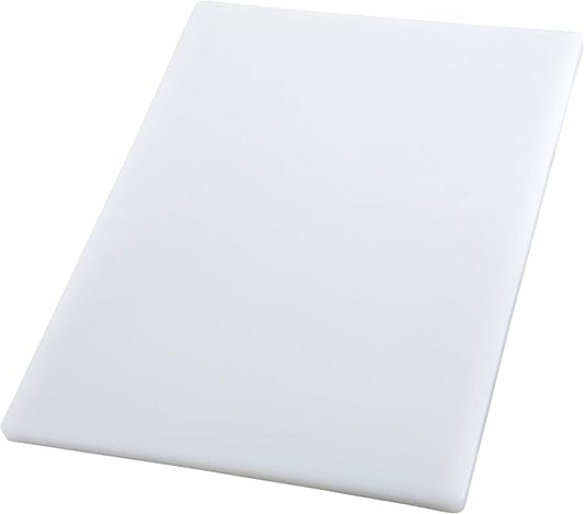 Winco CBH-1824 Cutting Board, 18-Inch by 24-Inch by 3/4-Inch, White,Medium