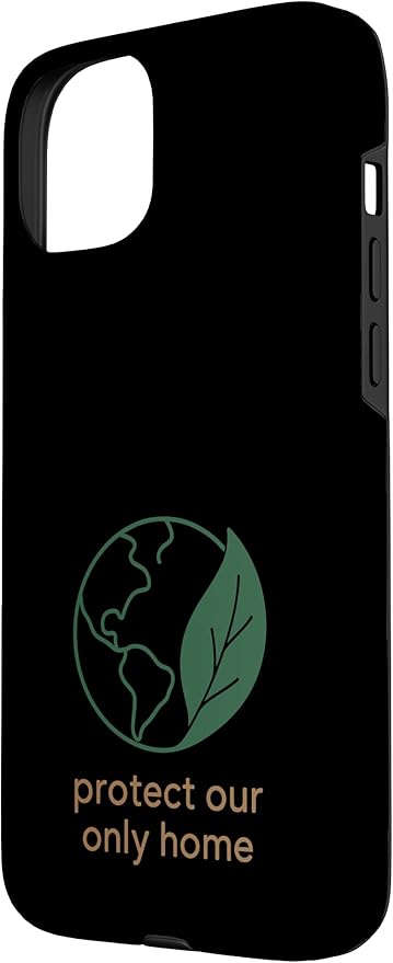 Plastic Free Eco Friendly Zero Waste Sustainable Green Case for iPhone 15 Plus