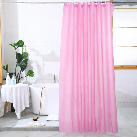 Shower Curtain Liner, 72" W X 72''H - PVC-Free, 6G PEVA Shower Curtain with 12 Rust Proof Grommets and Magnet-Weighted Bottom Hem - Moisture Stain Proof Shower Curtain Liner (Rose Red)