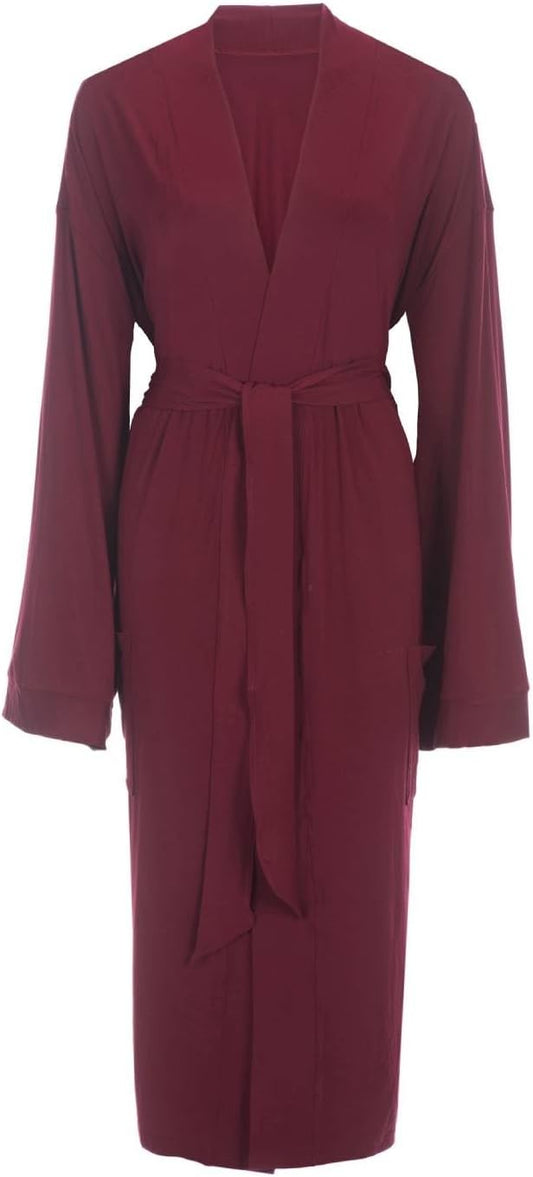 Pure Fiber Serenity Organic Cotton Robe - Luxurious Comfort for Spa, Bath, and Relaxation