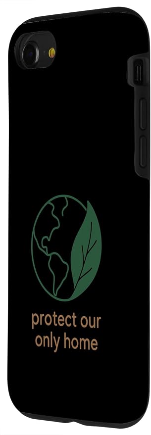 Plastic Free Eco Friendly Zero Waste Sustainable Green Case for iPhone SE (2020) / 7 / 8