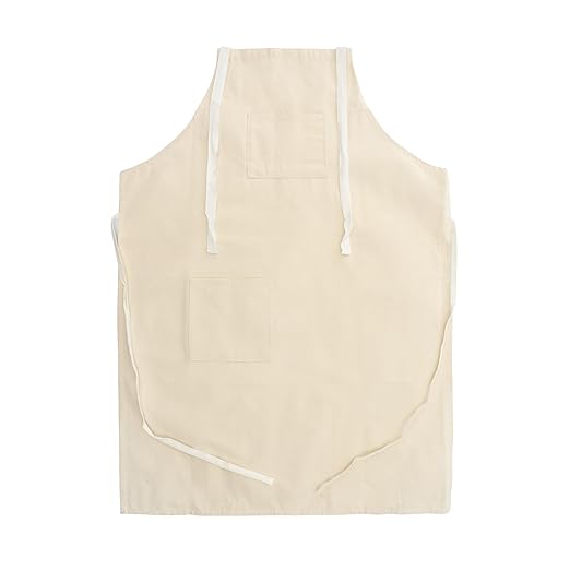 Sax Design Your Own Cotton Apron - 34 x 24 inches - Off White - 1389273