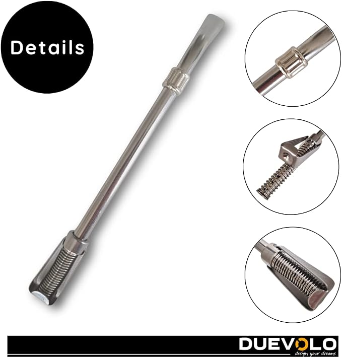 Stainless Steel Bombilla Mate (Straw), with detail heat difusor. Removable system for easy cleaning. Yerba Mate Cup Bombilla Gourd Drinking Filter Straws. Yerba Mate Gourd.