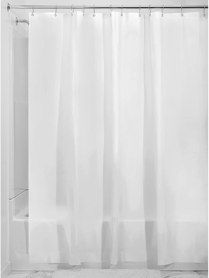 InterDesign EVA Shower Liner, 108" x 72", Frost