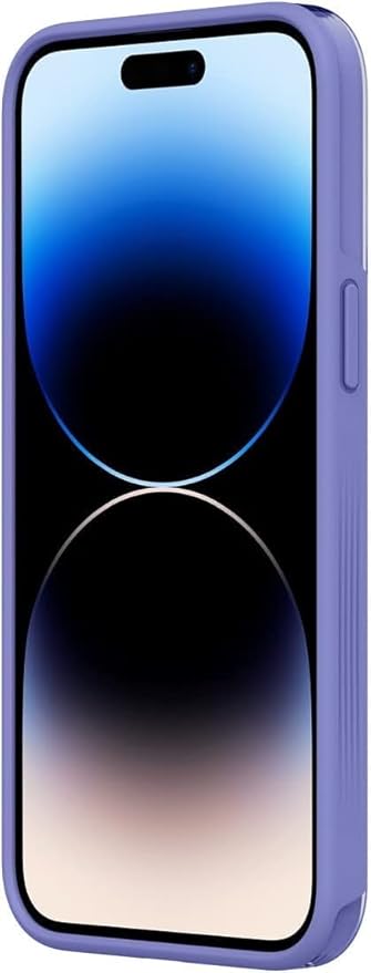 Incipio Organicore Clear Case for iPhone 14 Pro Max – Slim Protection, Drop-Resistant, Precision Fit, Eco-Friendly, Durable Plant-Based Materials, Wireless Charging Compatible – Lavender Violet/Clear