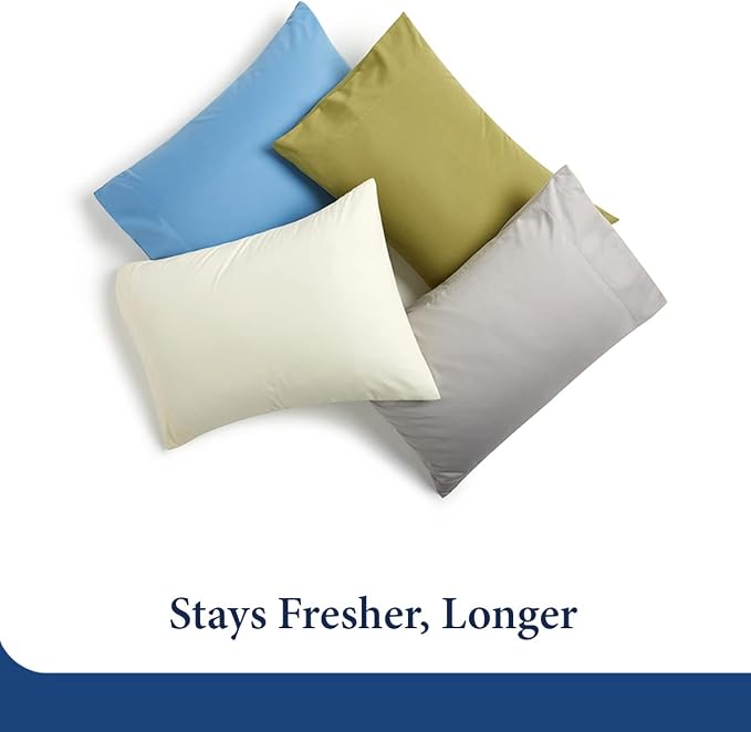 Cosy House Collection Premium Rayon Derived from Bamboo Pillowcases | Ultra Soft, Cooling & Breathable Bedding - Set of 2 (Standard/Queen, Sage Green)