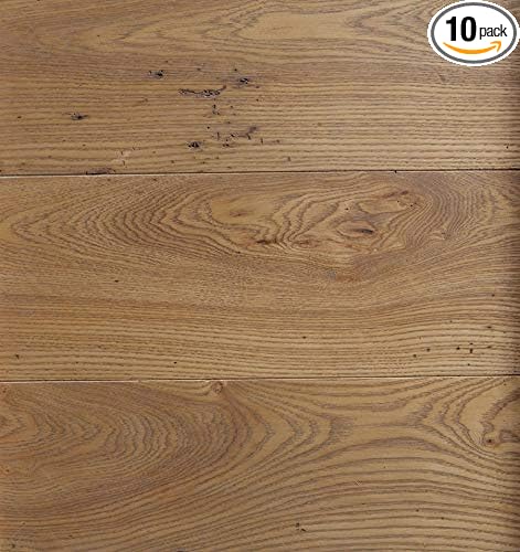 Woodchucks Wood 3/4 Inch x 2 Inch x 16 Inch Solid Black Ash Hardwood Lumber Boards as Cutting Board Wood (10 Pack)